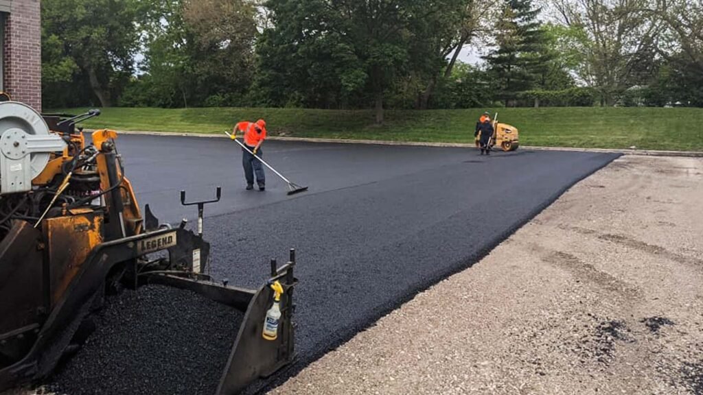 Parking lot paving in El Paso Texas